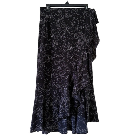 NWT Max Studio High low, faux wrap around skirt. - Picture 2 of 8